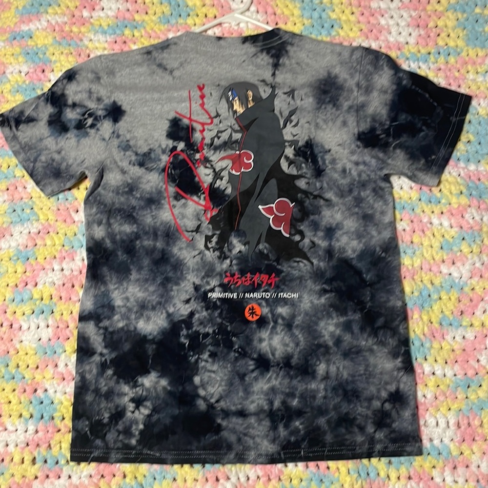 Naruto Itachi Tye Dye T Shirt